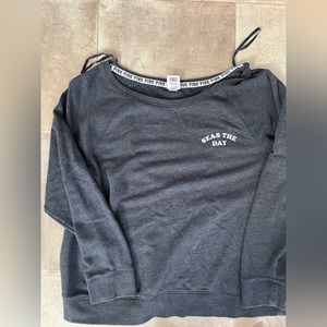 PINK Terry cloth beach cover up